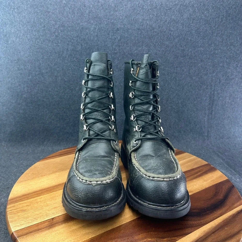Cabelas Kangaroo Featherlight Hunting Boots 9.5EE Green Vibram Gumlite Upland